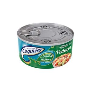 atum pedaços